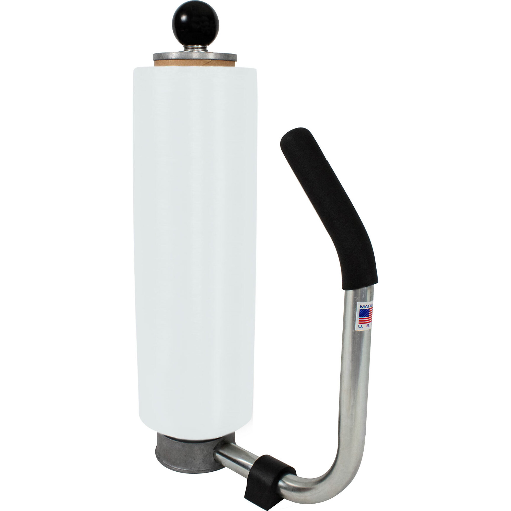 Encore Packaging Ball Grip Stretch Film Dispenser — Solid Steel, Ergonomic Pistol Grip, Adjustable Tension, Model# EP-820
